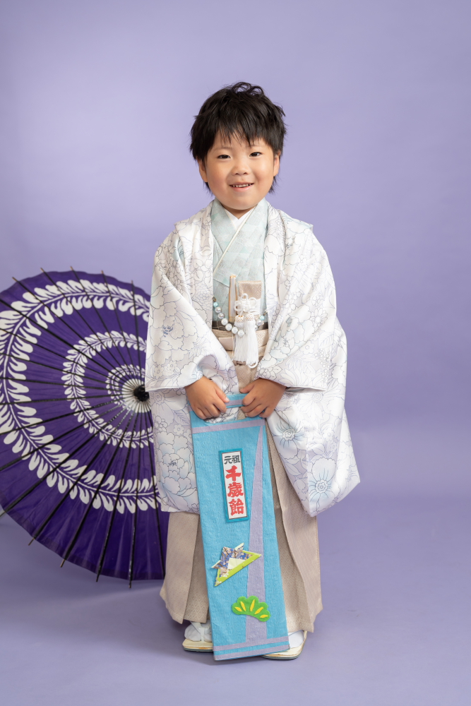 七五三男児5才