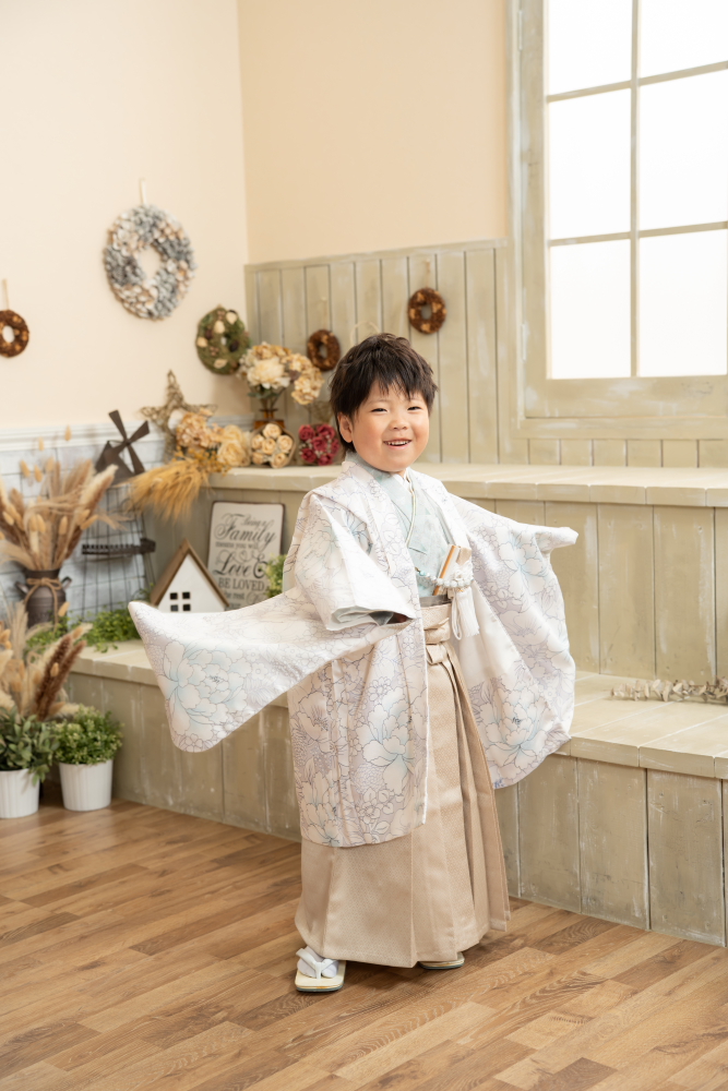 七五三男児5才