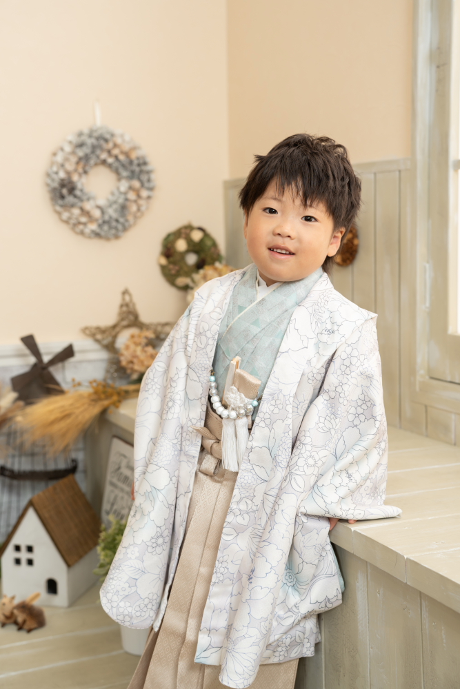 七五三男児5才