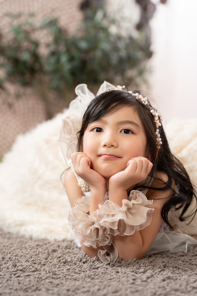 七五三女児7才