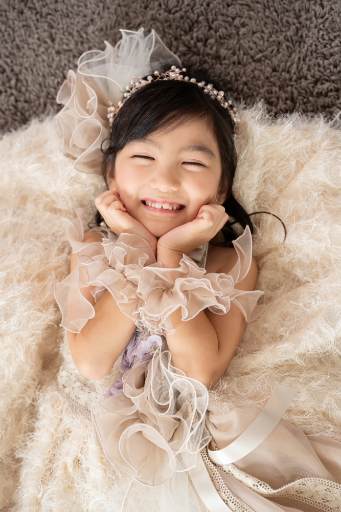 七五三女児7才
