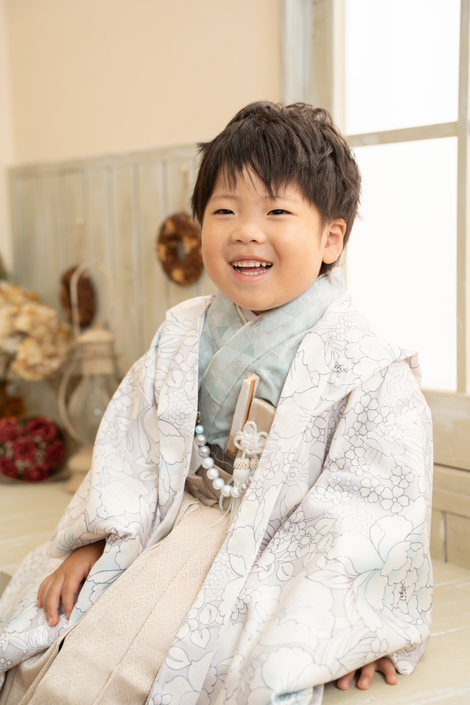 七五三男児5才