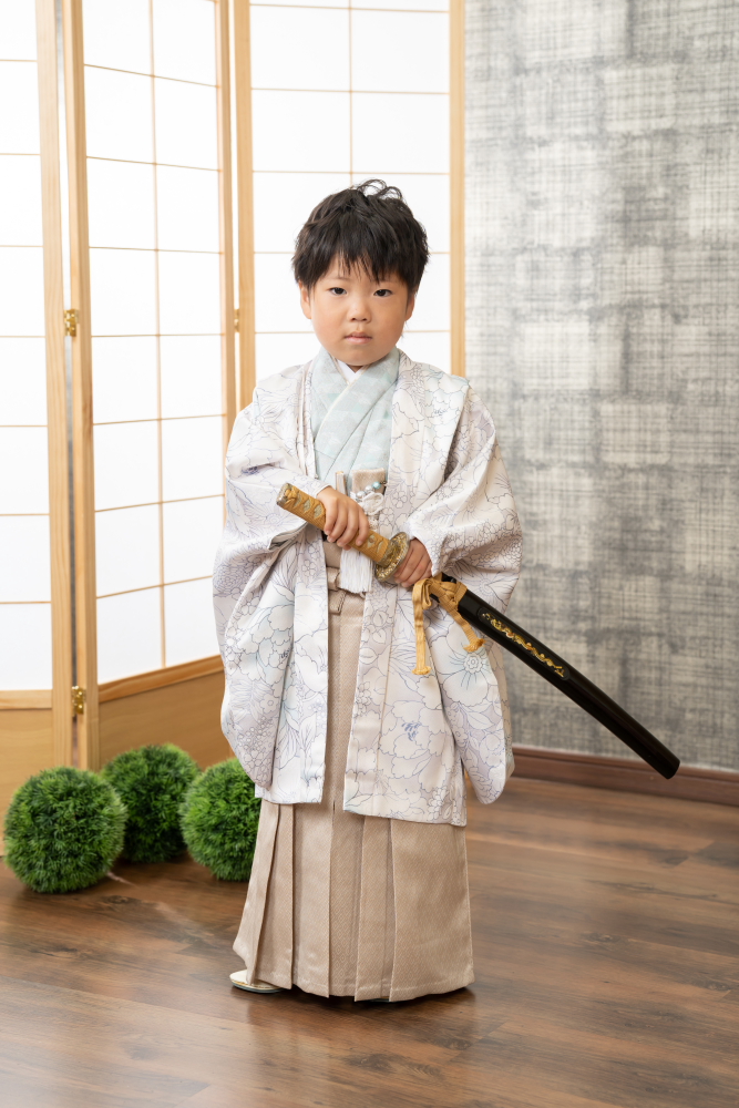 七五三男児5才