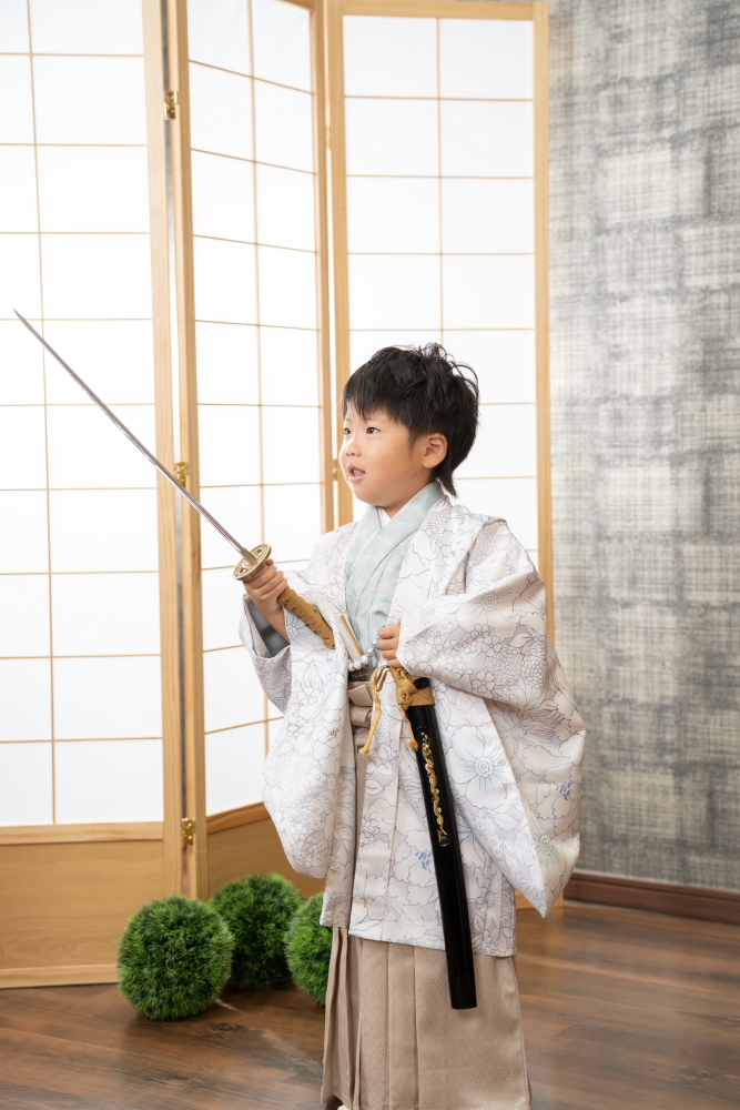 七五三男児5才