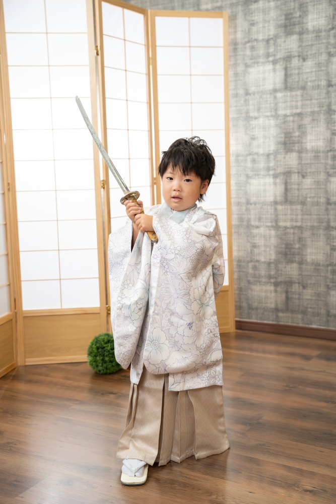 七五三男児5才