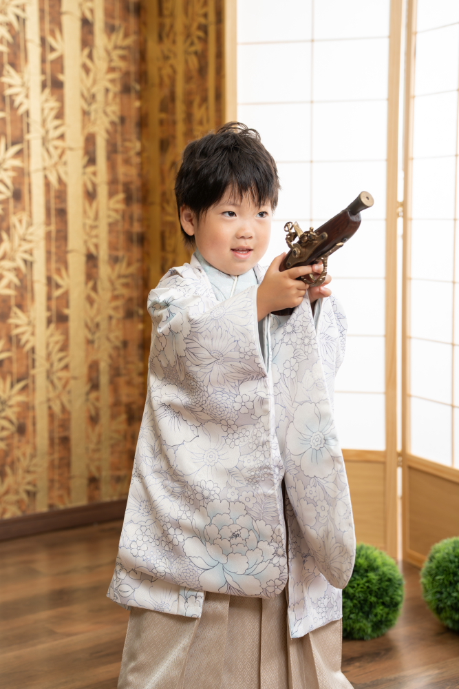 七五三男児5才