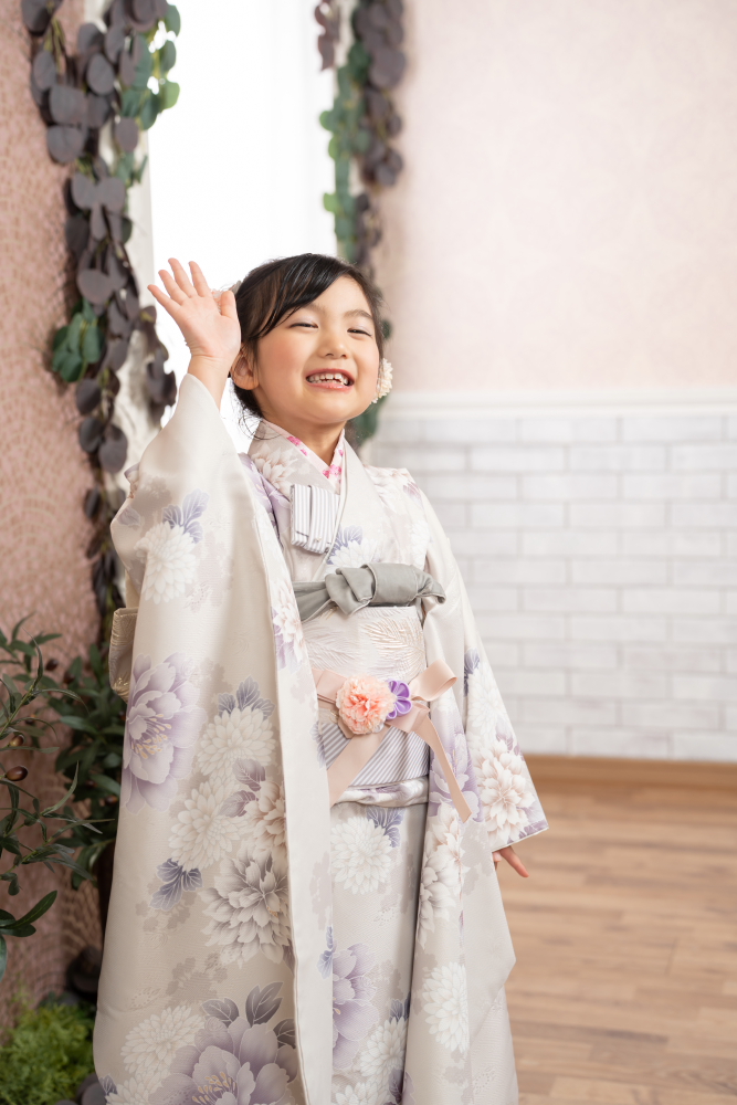 七五三女児7才