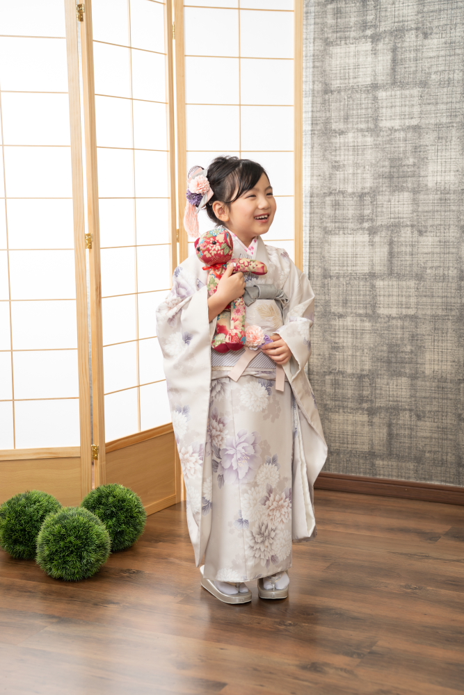 七五三女児7才