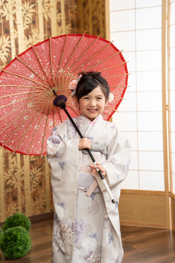 七五三女児7才